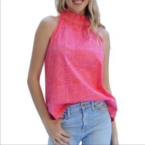 Michelle McDowell Carson Summer Beach Lightweight Cotton Boho Contemporary Top